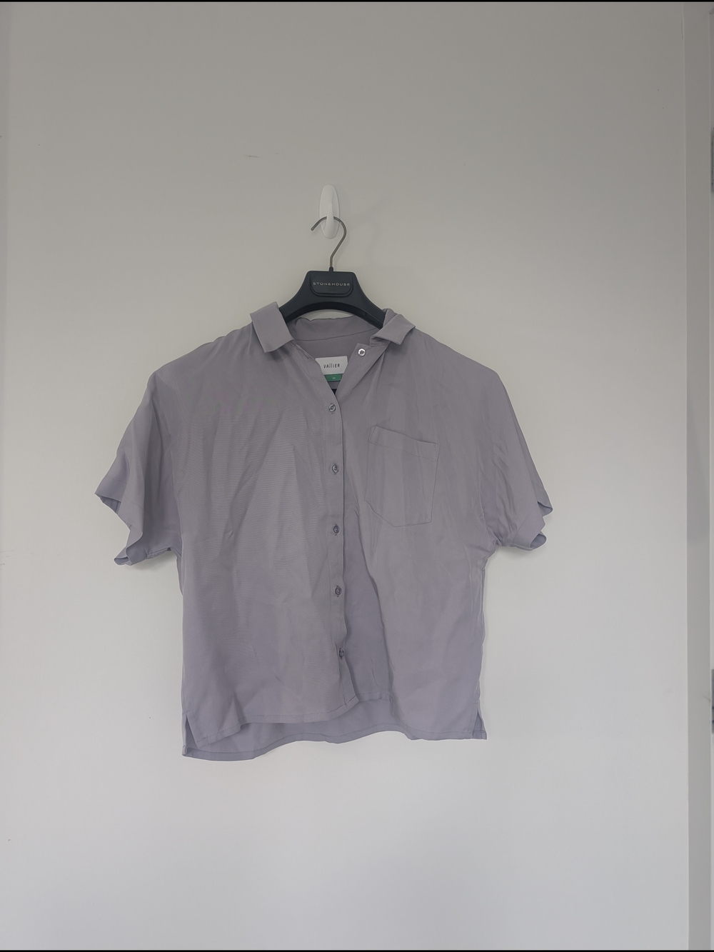 Vallier Ari Short Sleeve Shirt - Lavender